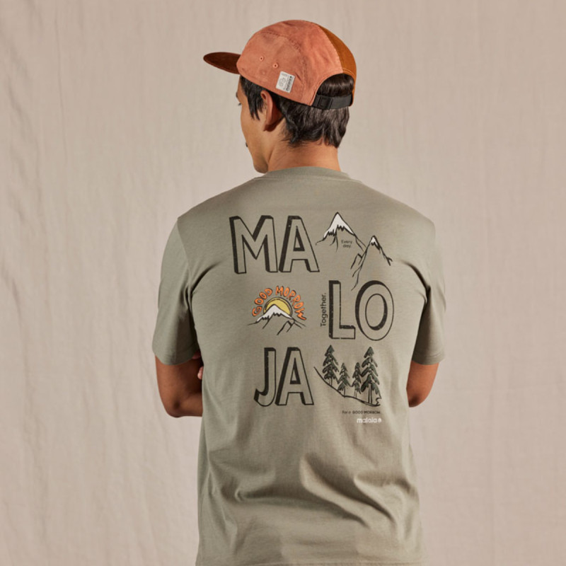 Pánske tričko Maloja ZILBODELIM.  - svetlo zelená