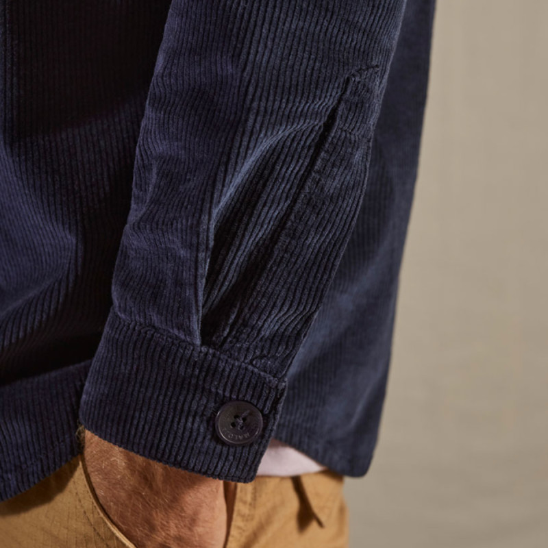 Pánska košeľa Maloja MOTTANAM.  - tmavo modrá