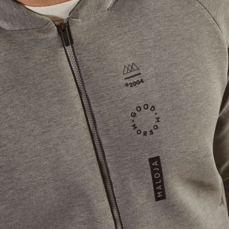 Pánska bunda Maloja SERVOM.  - svetlo šedá