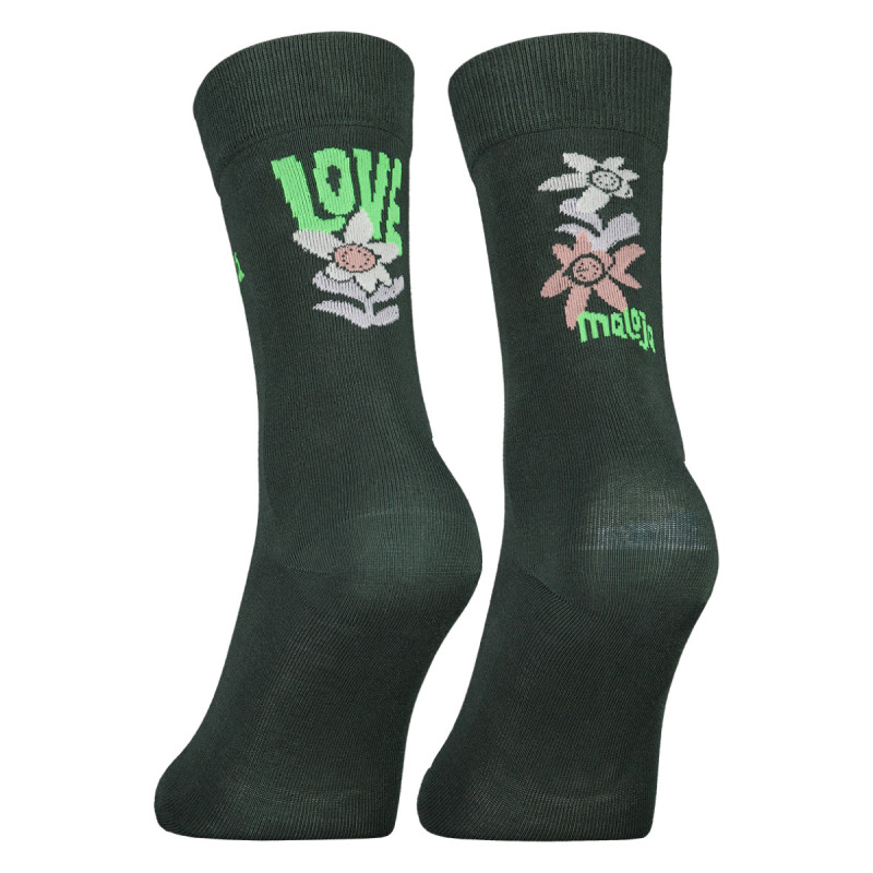 Dámske ponožky Maloja AMULAM.  - tmavo zelená