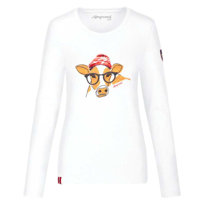 Dámske tričko Almgwand DEICHSELALM  - biela