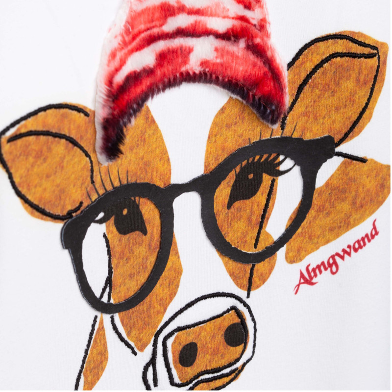 Dámske tričko Almgwand DEICHSELALM  - biela