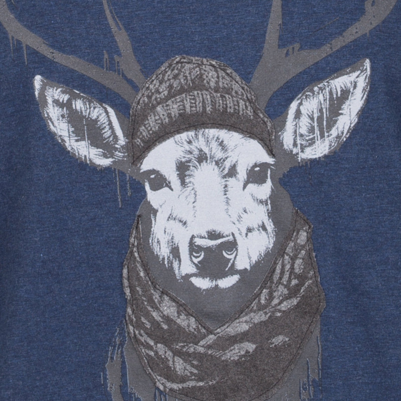 Pánské tričko Almgwand HANSBERGALM  - tmavě modrá