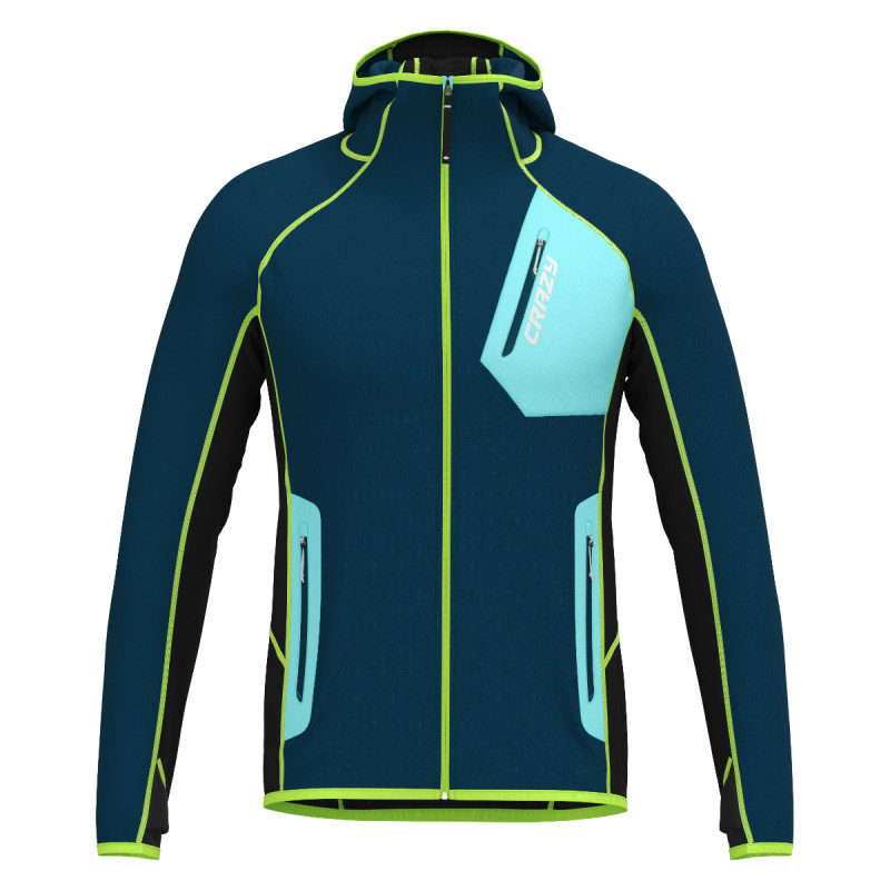 Pánska bunda Crazy NEXT  - petrolejová