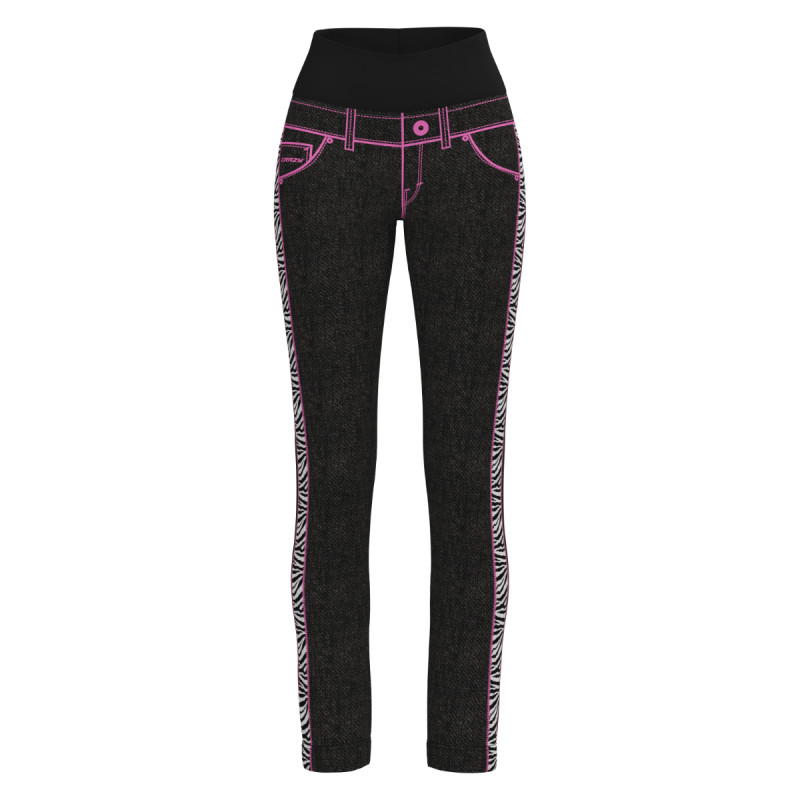 Dámske nohavice Crazy WONDER MAGIC  - tmavo šedá