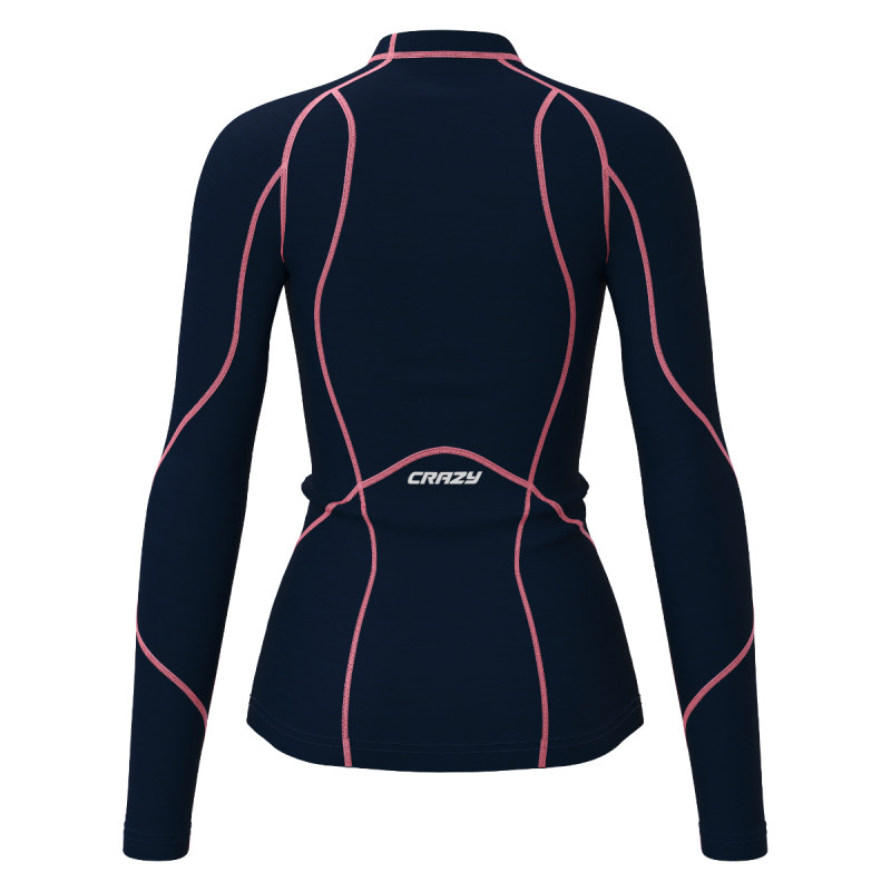 Dámské funkční tričko Crazy ALLURE  - tmavě modrá