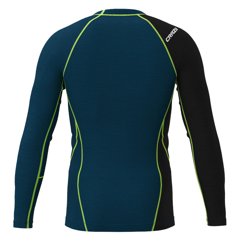 Pánské funkční tričko Crazy FAHRENHEIT  - petrolejová