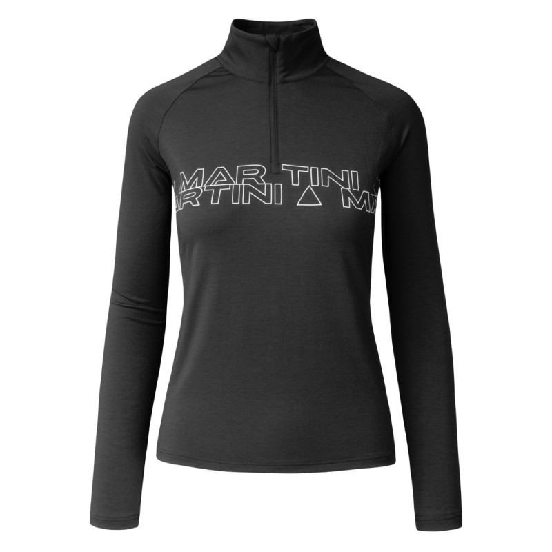 Dámská mikina Martini Sportswear FULLFORCE HALFZIP  - černá