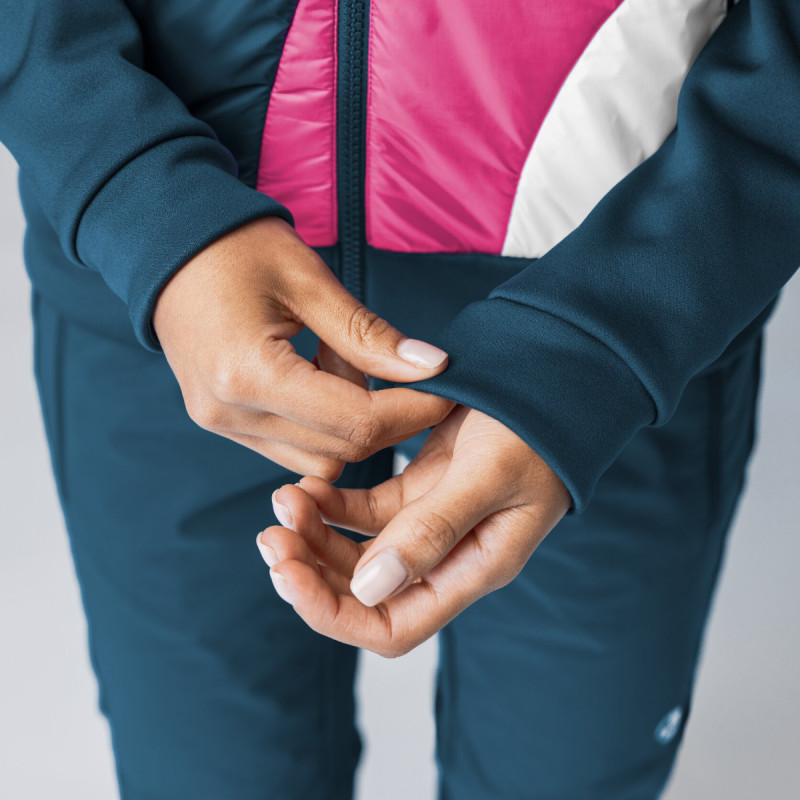 Dámska bunda Martini Sportswear DESIRE HYBRID  - petrolejová