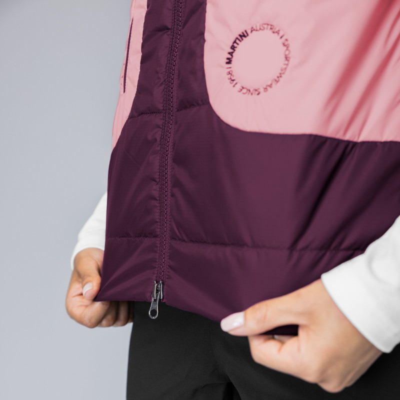 Dámska vesta Martini Sportswear ARGON HYBRID  - ružová