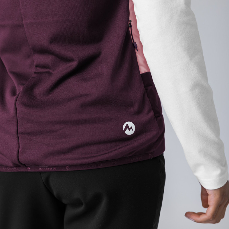 Dámska vesta Martini Sportswear ARGON HYBRID  - ružová