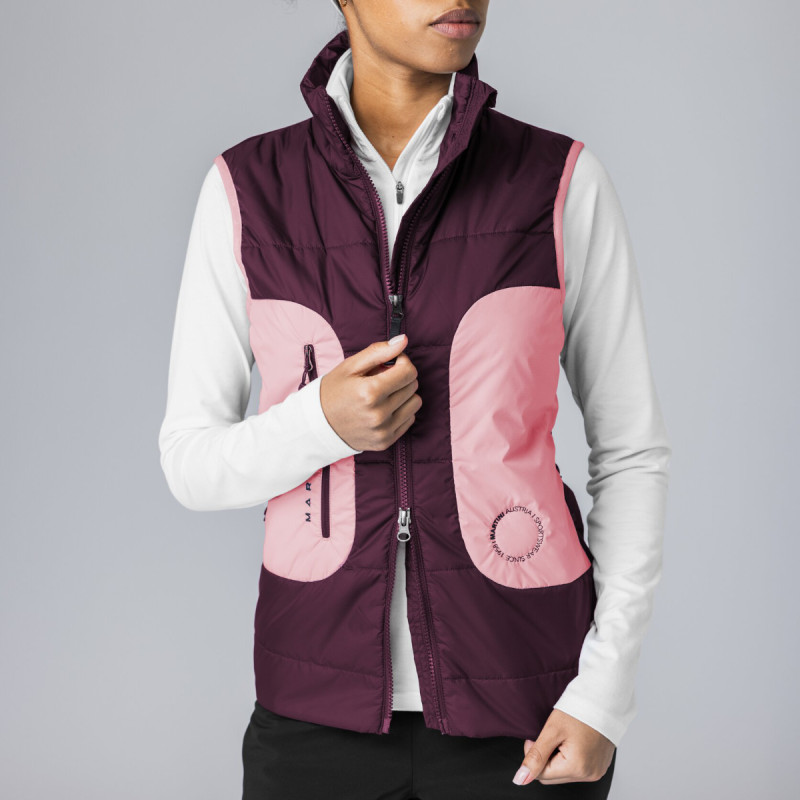 Dámska vesta Martini Sportswear ARGON HYBRID  - ružová