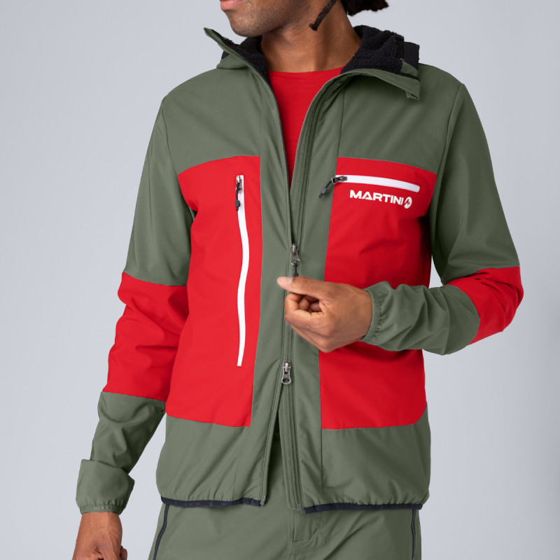 Pánska bunda Martini Sportswear WILDTRACK HYBRID  - čierna