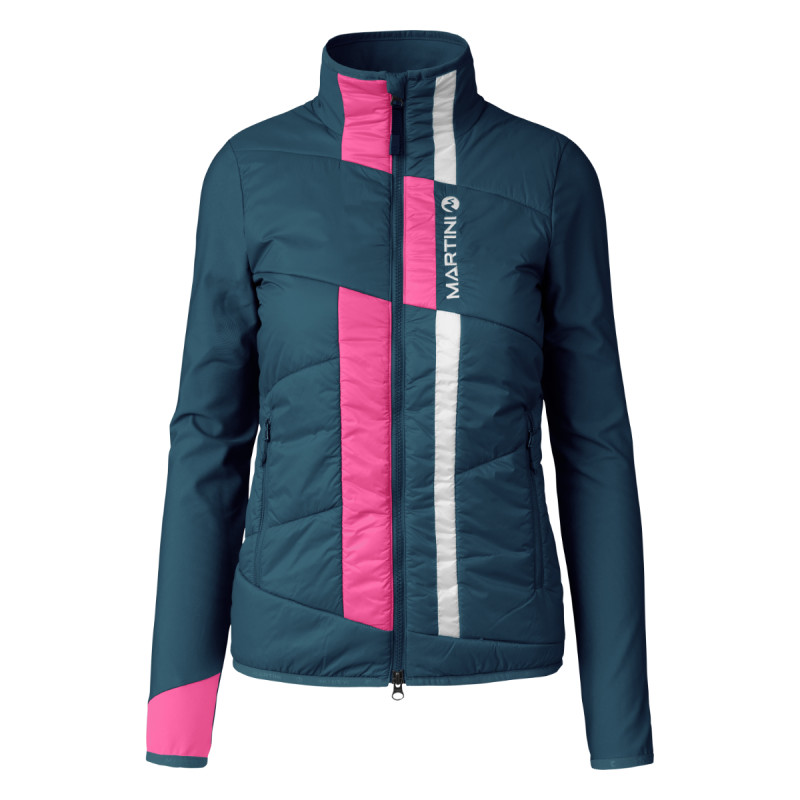 Dámska bunda Martini Sportswear GLINT HYBRID  - petrolejová