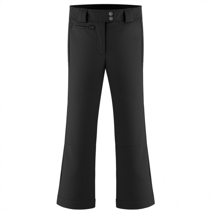 Dievčenské lyžiarské nohavice Poivre Blanc W19 1120 JRGL SOFTSHELL PANTS  - čierna