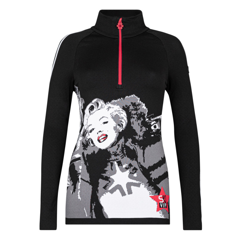 Dámská mikina Newland JALILA N4 6572  - černá