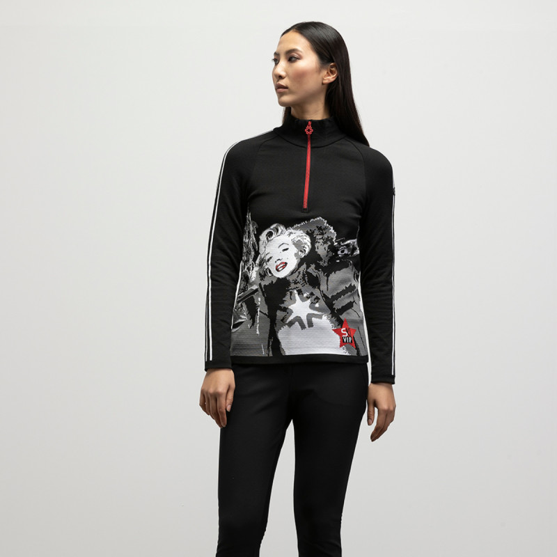 Dámská mikina Newland JALILA N4 6572  - černá