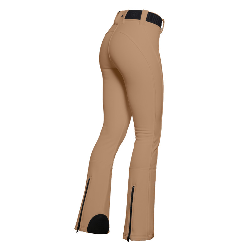 Dámske lyžiarské nohavice Goldbergh PIPPA  - svetlo hnedá