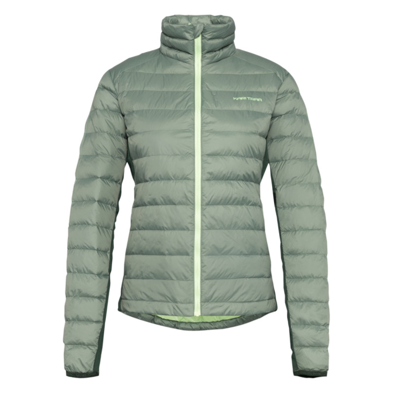Dámska bunda Kari Traa EMILIE DOWN  - svetlo zelená