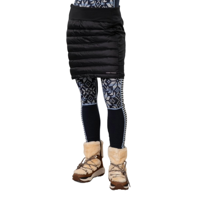 Dámska sukňa Kari Traa EMILIE DOWN  - čierna