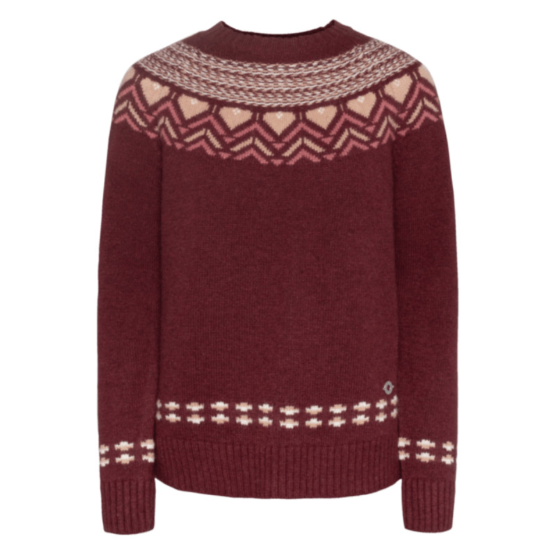 Dámský svetr Kari Traa SUNDVE  - vínová