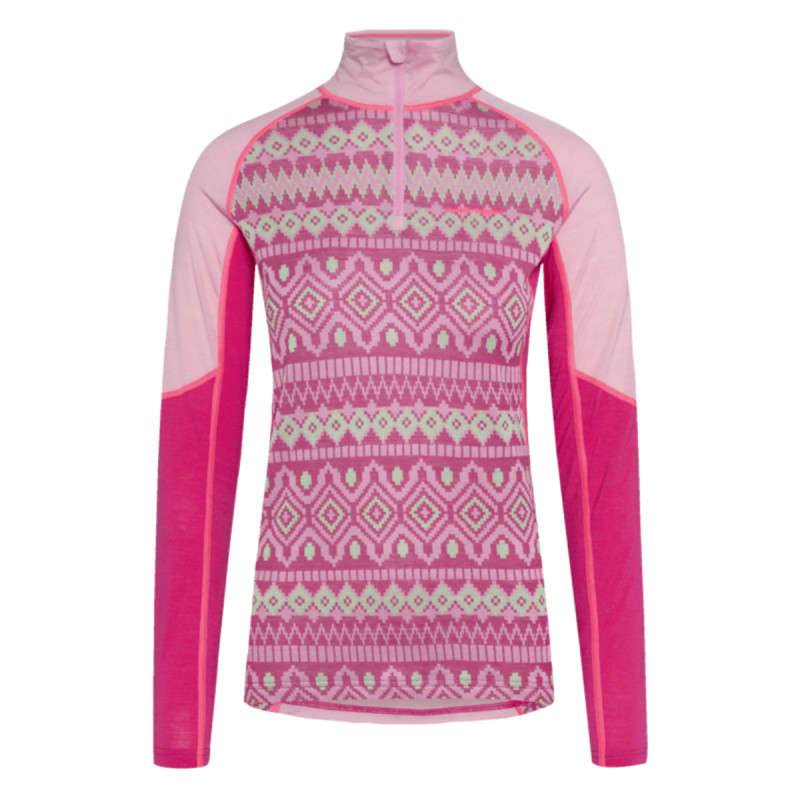 Dámske funkčné tričko Kari Traa MALIA H/Z  - ružová