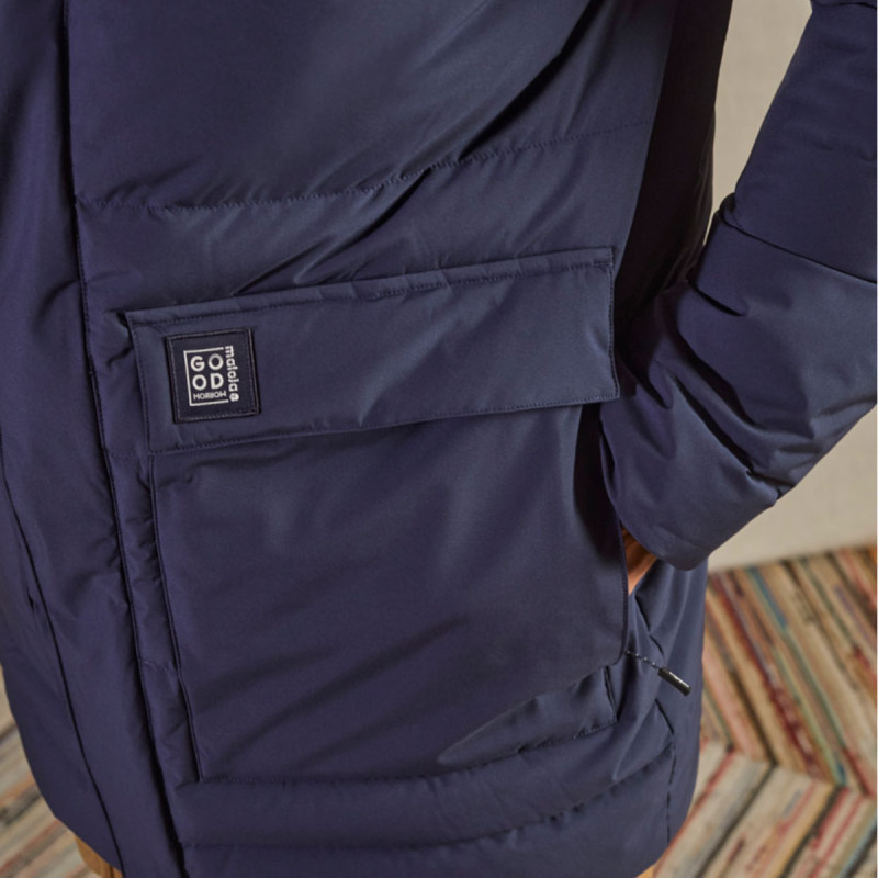 Pánsky kabát Maloja VIGOLOM.  - čierna