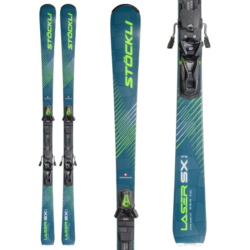 Lyže Stöckli LASER SX + SRT CARBON + SRT 12