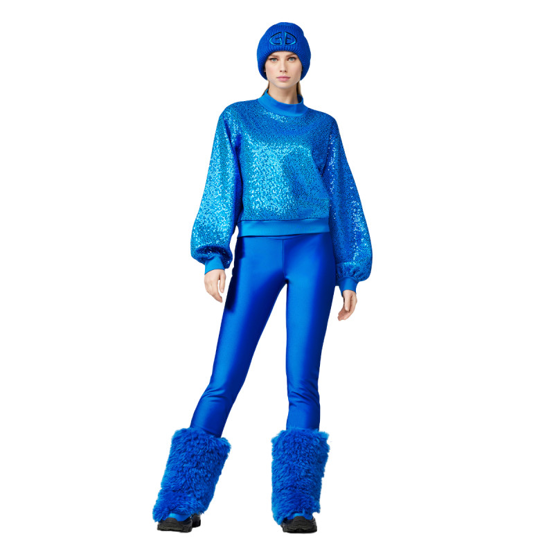 Dámská mikina Goldbergh LOLA  - modrá