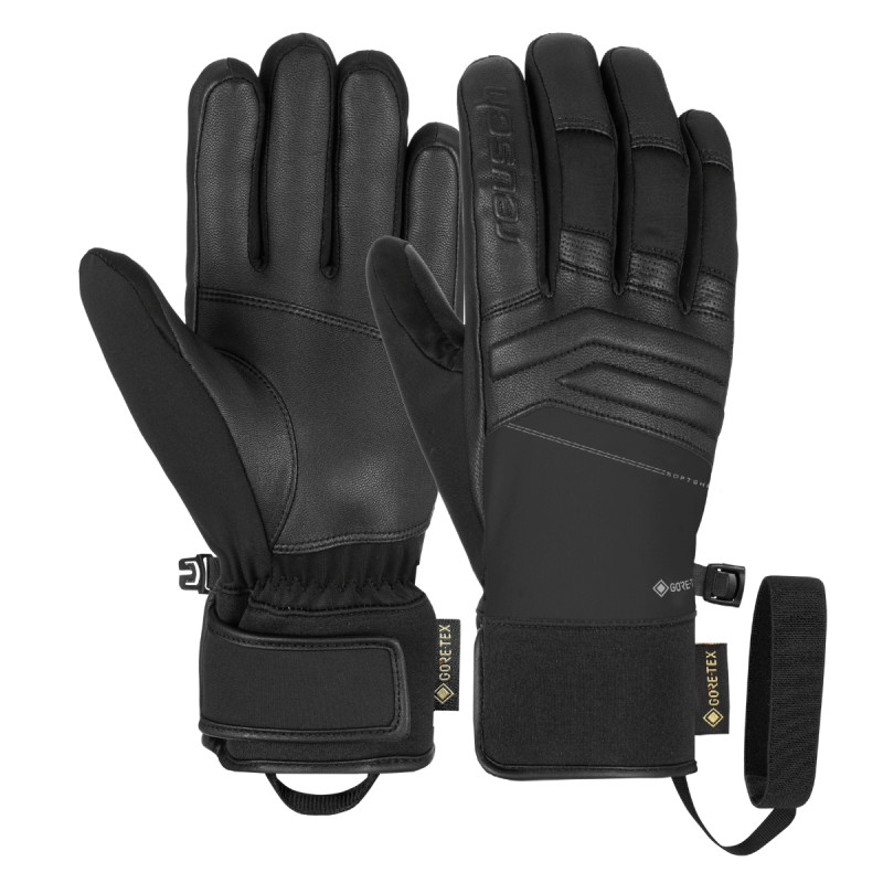 Pánske lyžiarské rukavice Reusch JUPITER GORE-TEX  - čierna