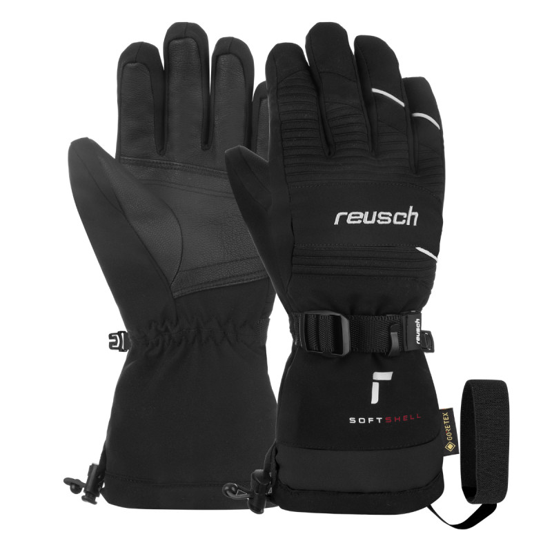 Dětské lyžařské rukavice Reusch MAXIM GORE-TEX  - černá