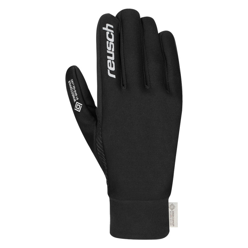 Dětské rukavice Reusch KARAYEL WINDSTOPPER® TOUCH-TEC™  - černá