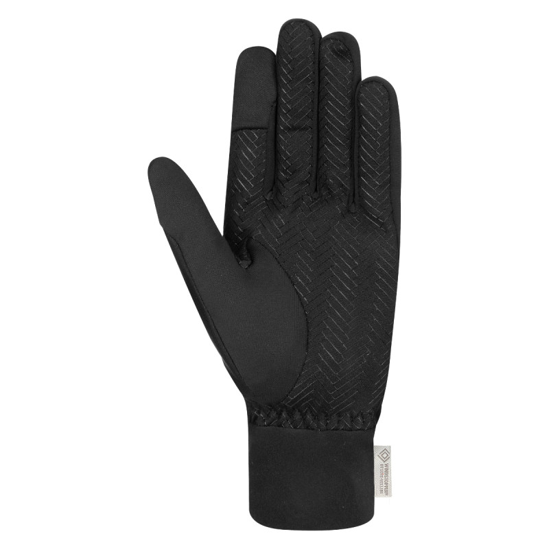 Dětské rukavice Reusch KARAYEL WINDSTOPPER® TOUCH-TEC™  - černá