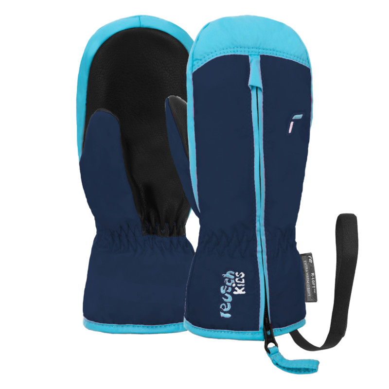 Detské lyžiarské rukavice Reusch BEN MITTEN  - tmavo modrá