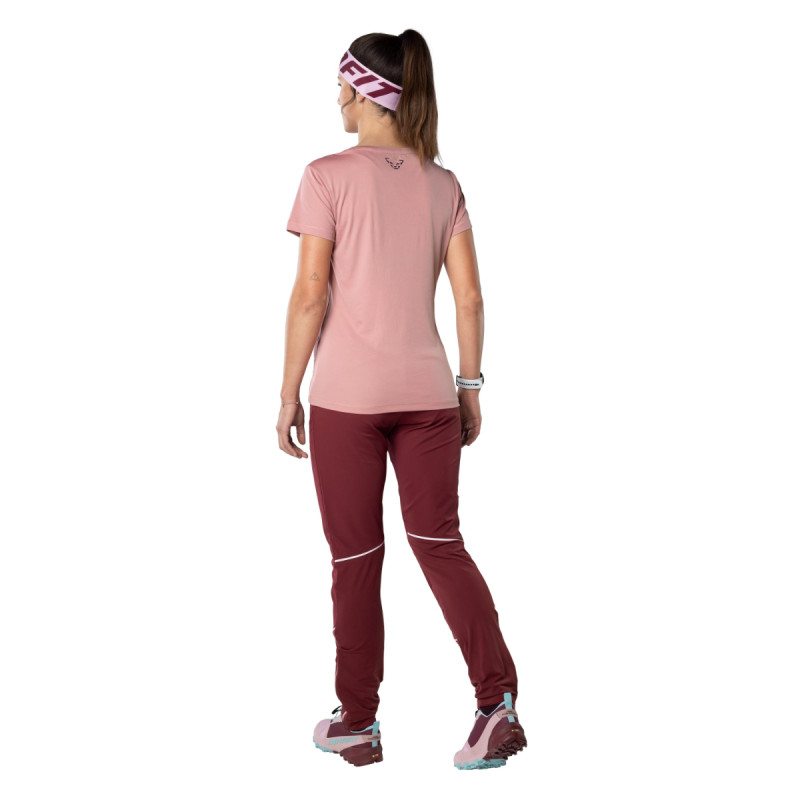 Dámske funkčné tričko Dynafit TRAVERSE T-SHIRT  - svetlo ružová