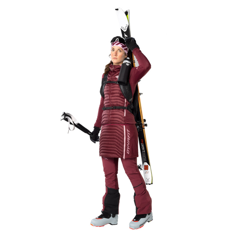 Dámske skialpové nohavice Dynafit SPEED DYNASTRETCH PANTS  - vínová