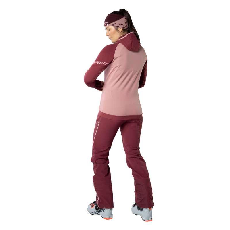 Dámské skialpové kalhoty Dynafit MERCURY DYNASTRETCH PANTS  - vínová