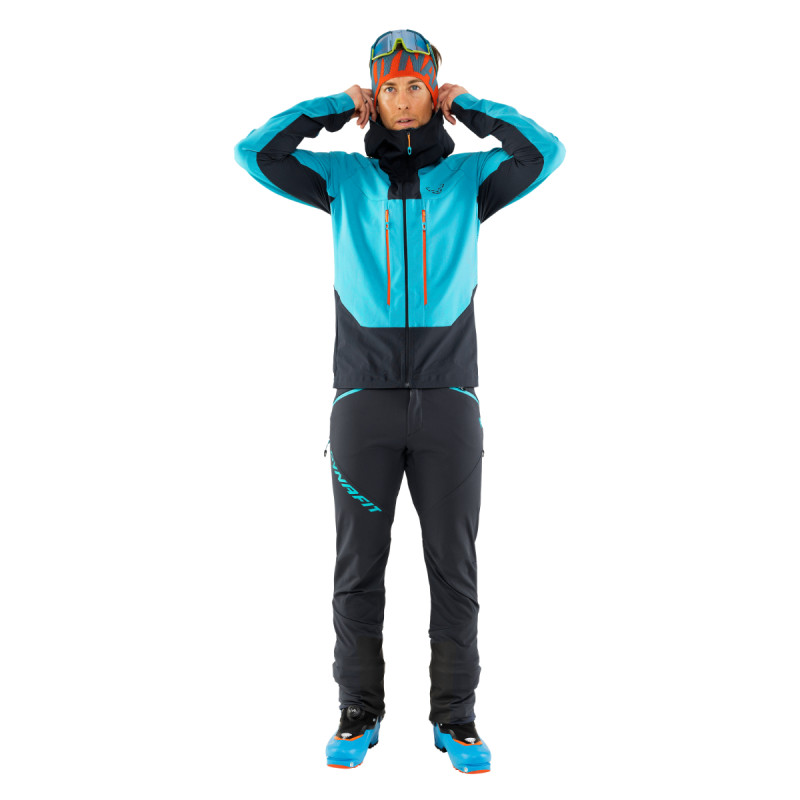 Pánska skialpová bunda Dynafit TLT DYNASTRETCH JACKET  - modrá