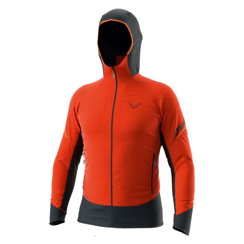 Pánska bunda Dynafit MEZZALAMA POLARTEC ALPHA JACKET  - oranžová
