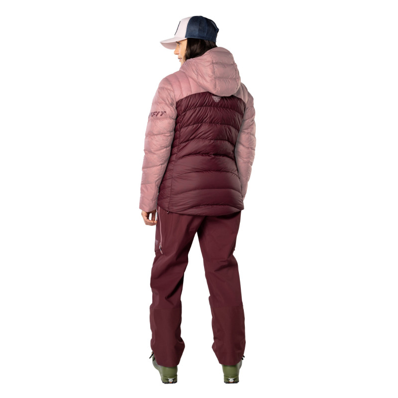 Dámska skialpová bunda Dynafit TIGARD DOWN JACKET  - vínová
