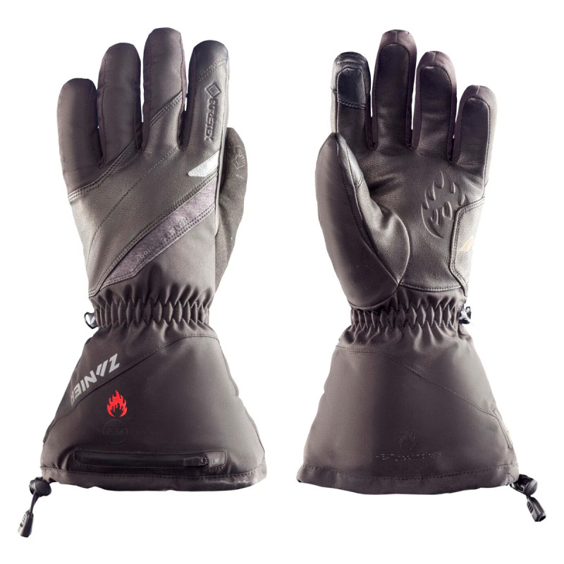 Vyhřívané rukavice Zanier AVIATOR.GTX  - černá