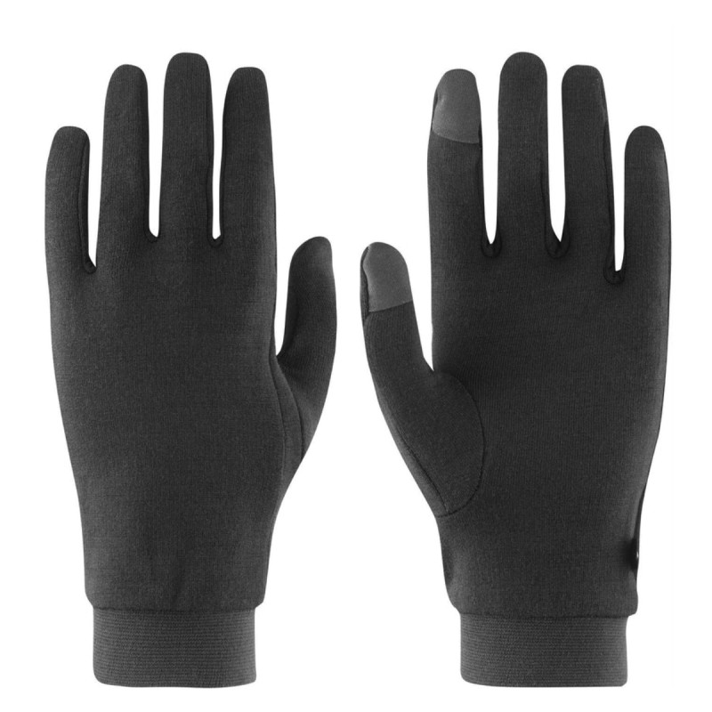 Rukavice Zanier MERINO LINER TOUCH  - čierna