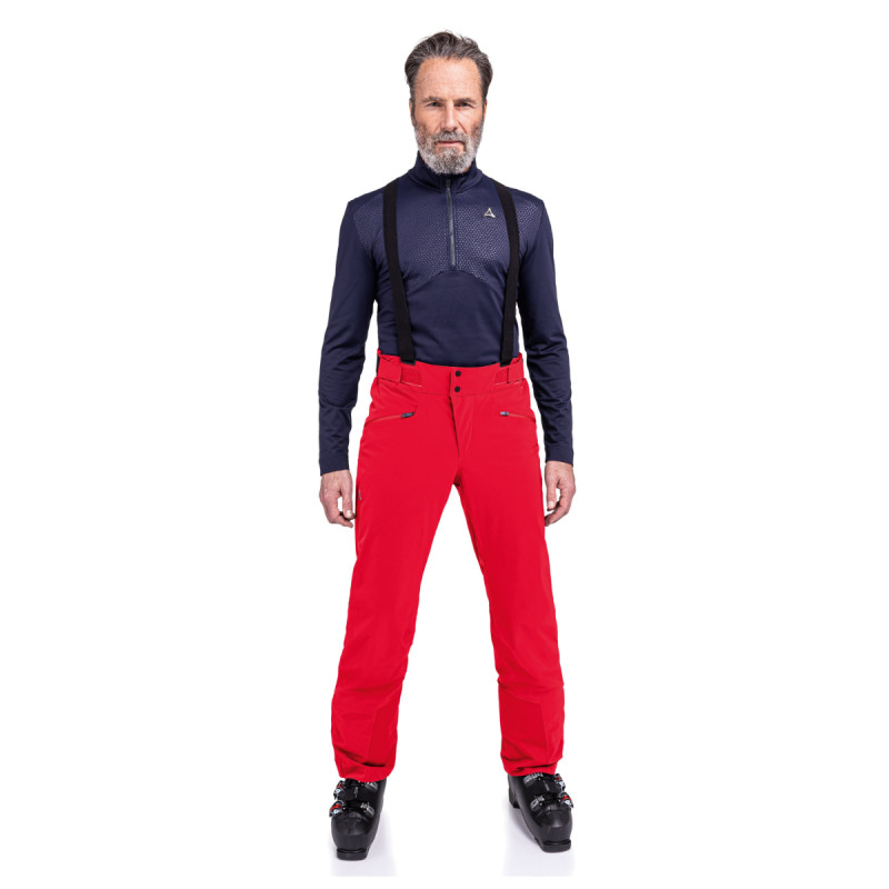 Pánske lyžiarské nohavice Schöffel TREVALLI  - červená