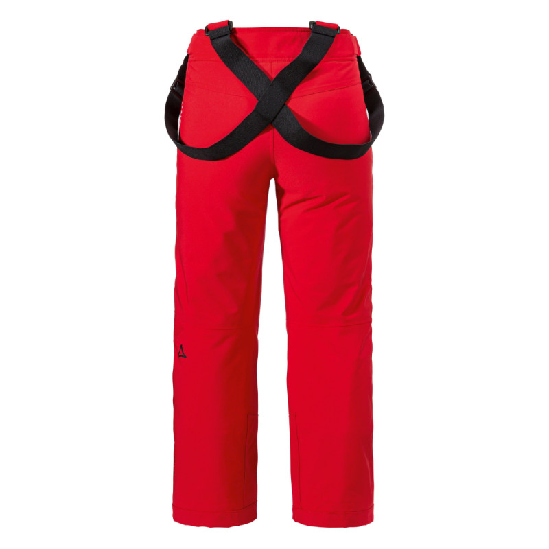 Chlapčenské lyžiarské nohavice Schöffel JORAN B  - červená
