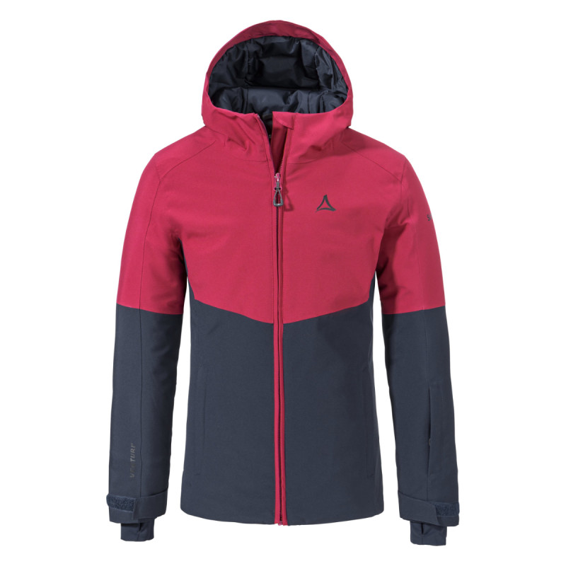 Dívčí lyžařská bunda Schöffel RASTKOGEL G  - vínová