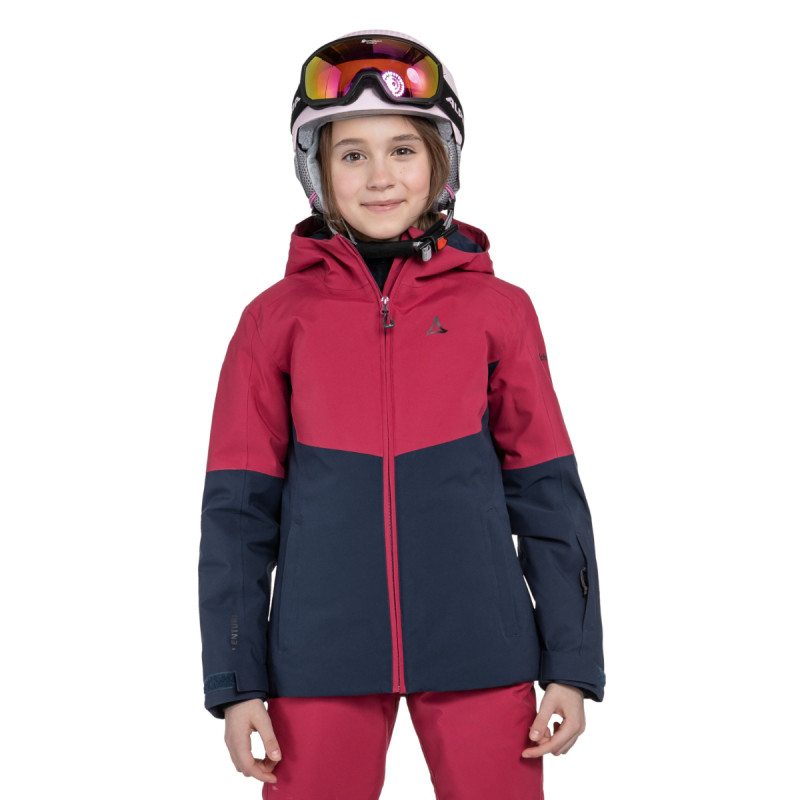 Dívčí lyžařská bunda Schöffel RASTKOGEL G  - vínová