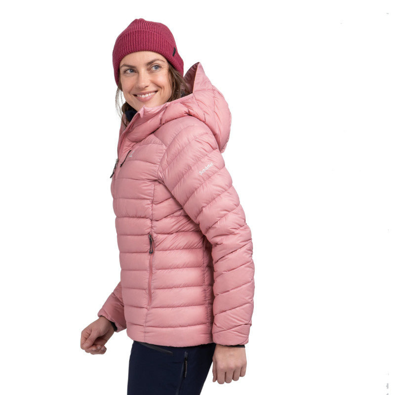 Dámska bunda Schöffel DOWN SILVRETTA  - svetlo ružová