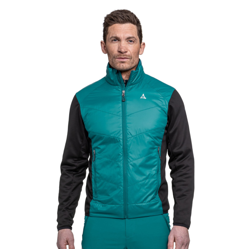 Pánska turistické bunda Schöffel HYBRID STYLE CASCATA  - petrolejová