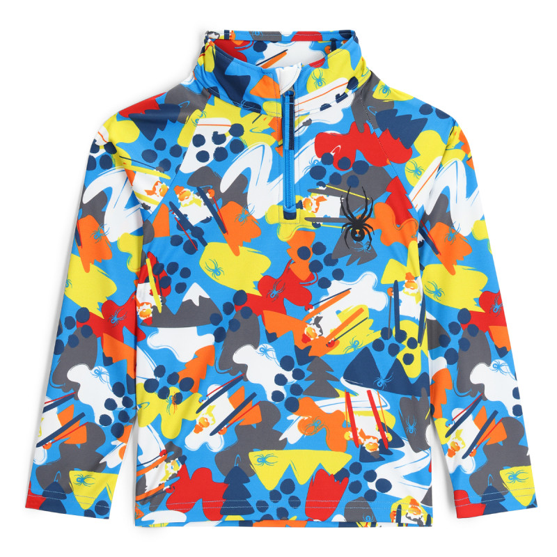 Chlapecká lyžařská mikina Spyder GLACIAL 1/2 ZIP