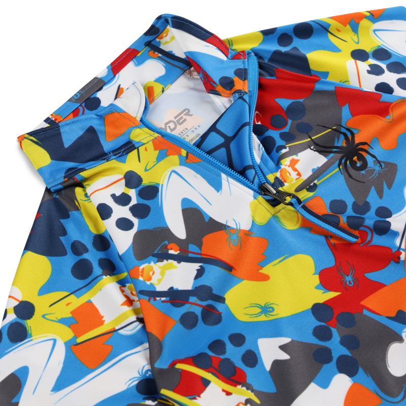 Chlapecká lyžařská mikina Spyder GLACIAL 1/2 ZIP